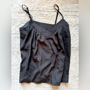 Wishlist Black Tank Top with Spaghetti Straps